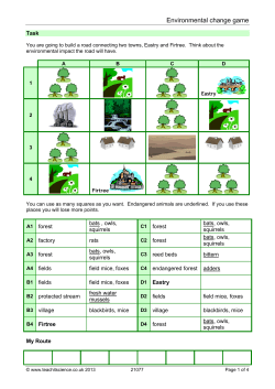 Environmental change game