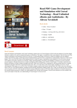 Read PDF Game Development and Simulation with