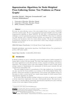 Approximation Algorithms for Node-Weighted Prize