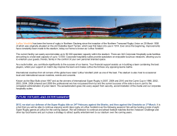A suite owner package will include the following
