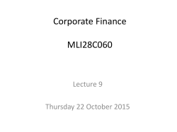 Multinational Financial Management 896N1