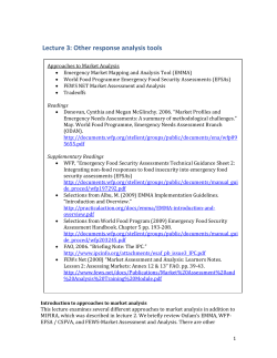 3 Other response analysis tools