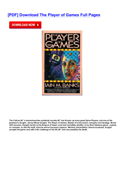 The Player of Games Full Pages