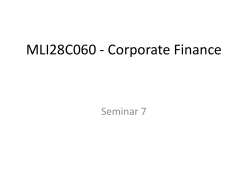 SEMINAR 7 - MyCourses