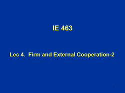 Examples of dynamic capabilities
