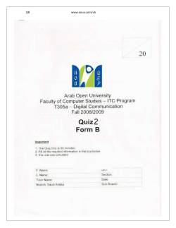 Error correction and detection.