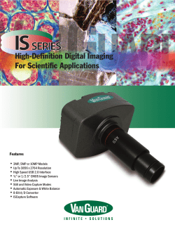 High-Definition Digital Imaging For Scientific Applications