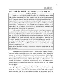 chapter 3 this stock is so cheap! the low price earnings
