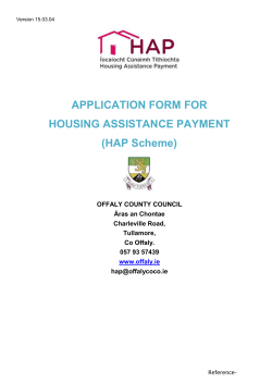 HAP Scheme - Offaly County Council