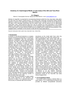 Anatomy of a Hydrological Model: A case study of the Athi