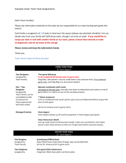 FAMILY DESIGNEE - LeagueAthletics.com