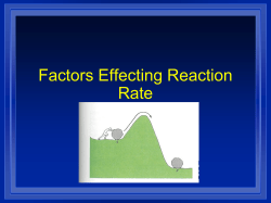 Reaction Rate