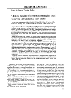 Clinical results of common strategies used to revise inffainguinal