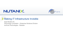 Making IT Infrastructure Invisible