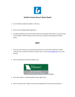 Epub help word - Dunklin County Library