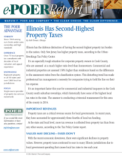 Illinois Has Second-Highest Property Taxes
