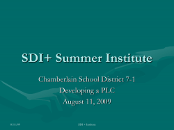 SDI+Chamberlain