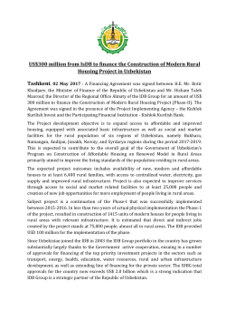 US$300 million from IsDB to finance the Construction of Modern