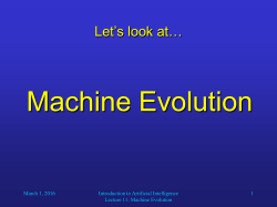 evolution