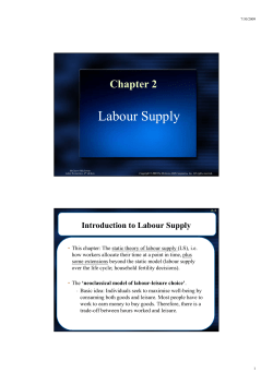 Labour Supply