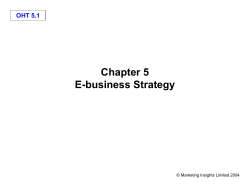 E-business Strategy