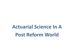 Actuarial_Science_In_A_Post_Reform_World_