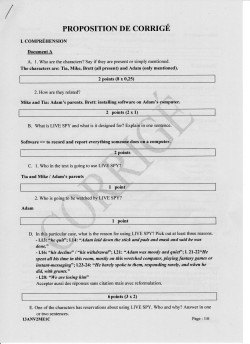 proposition de corrigé