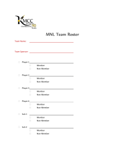 MNL Team Roster