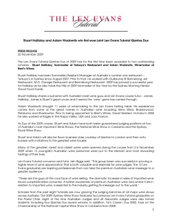 Stuart Halliday and Adam Wadawitz win first ever joint Len Evans