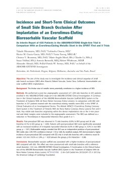 ABSORB-EXTEND trial - JACC: Cardiovascular Interventions
