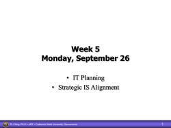 e-Business Value Matrix
