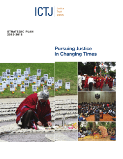 Pursuing Justice in Changing Times