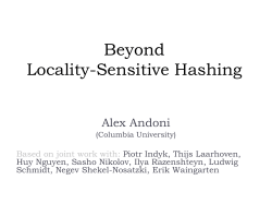 Optimal Hashing for High