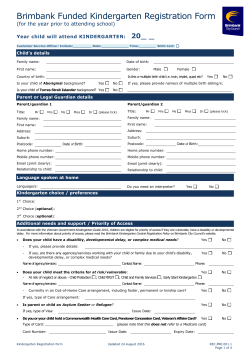 Date - Brimbank City Council