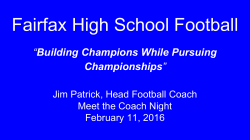 Building Champions While Pursuing Championships