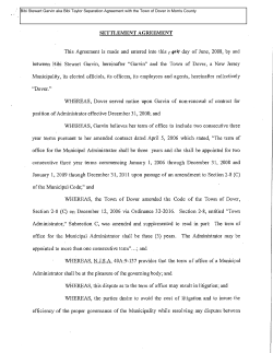 Bibi Taylor separation from Town of Dover