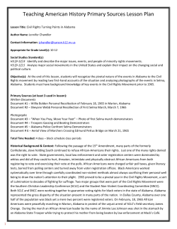 Teaching American History Primary Sources Lesson