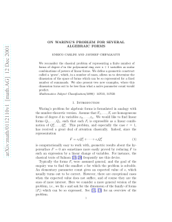 arXiv:math/0112110v1 [math.AG] 12 Dec 2001