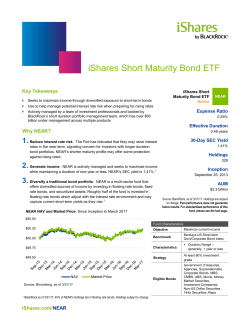 iShares Short Maturity Bond ETF