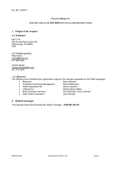 maintenance change request