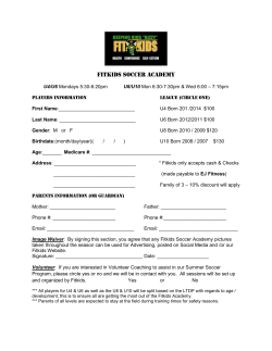 Please click here for the Fitkids Soccer Academy Registration Form