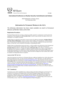 International Conference on Nuclear Security