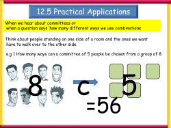 Practical applications of combinations Learn how to
