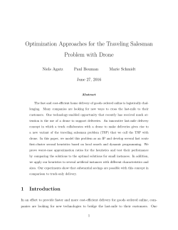 Optimization Approaches for the Traveling Salesman Problem with