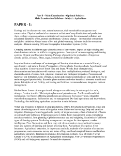 Optional Paper (All subjects)[Mains]