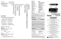 i/8 Temperature / Process Monitor / Limit Alarm (