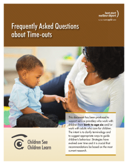 Frequently Asked Questions about Time-outs