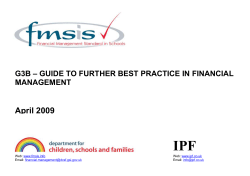 Best Practice Financial Management