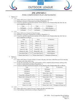 jph appendix 2 pool competition plan and ranking