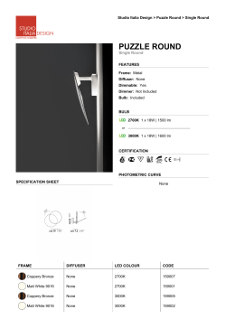 puzzle round - Studio Italia Design